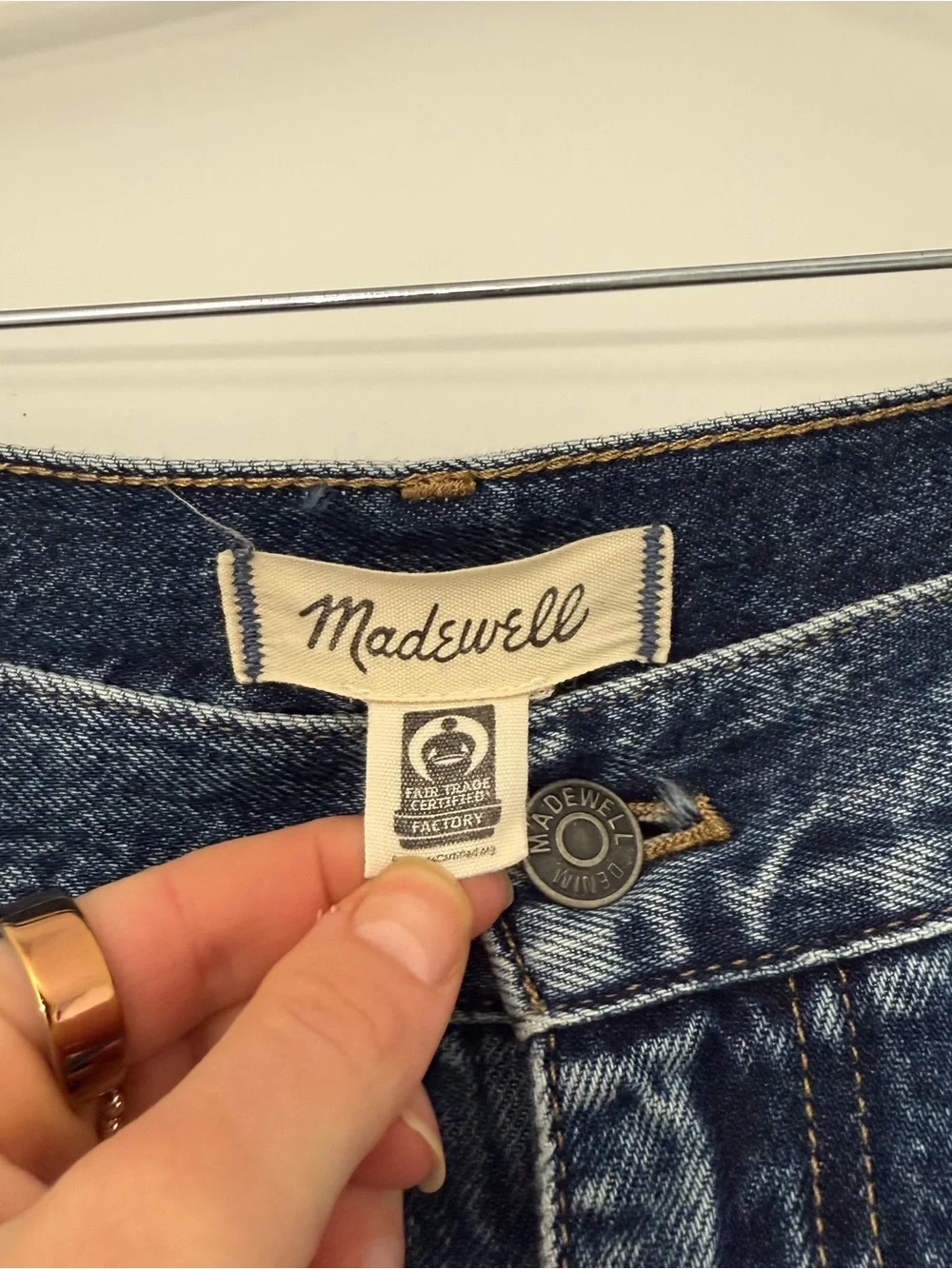 Madewell superwide leg